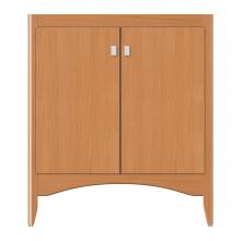 Strasser Woodenwork 37-752 - 30 X 18 X 34.5 Wallingford View Vanity Tiered Miter Nat Oak Std