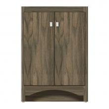 Strasser Woodenwork 46-520 - 24 X 18 X 34.5 Ravenna View Vanity Tiered Miter Dusky Oak Std