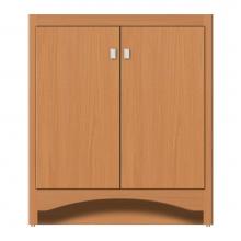 Strasser Woodenwork 46-798 - 30 X 18 X 34.5 Ravenna View Vanity Tiered Miter Nat Oak Std