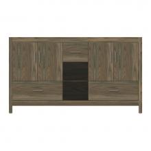 Strasser Woodenwork 51-446 - 60 X 18.5 X 34.5 Alki Cafe Vanity Slab Dusky Oak Db