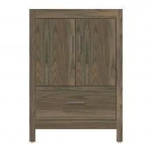 Strasser Woodenwork 59-489 - 24 X 21 X 34.5 Alki Essence Vanity Tiered Miter Dusky Oak Std