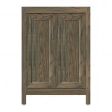 Strasser Woodenwork 51-469 - 24 X 18.5 X 34.5 Alki View Vanity Ogee Miter Dusky Oak Std