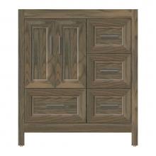 Strasser Woodenwork 52-785 - 30 X 21 X 34.5 Alki Essence Vanity Ogee Miter Dusky Oak Rh