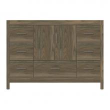 Strasser Woodenwork 53-514 - 48 X 21 X 34.5 Alki Essence Vanity Slab Dusky Oak Sb