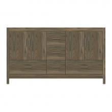 Strasser Woodenwork 53-947 - 60 X 21 X 34.5 Alki Essence Vanity Slab Dusky Oak Db