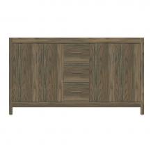 Strasser Woodenwork 53-777 - 60 X 18.5 X 34.5 Alki View Vanity Slab Dusky Oak Db