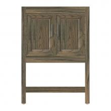 Strasser Woodenwork 54-180 - 24 X 21 X 34.5 Alki Spa Vanity Ogee Miter Dusky Oak Std