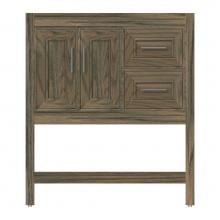 Strasser Woodenwork 54-184 - 30 X 18.5 X 34.5 Alki Spa Vanity Deco Miter Dusky Oak Rh