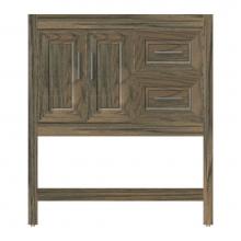 Strasser Woodenwork 54-187 - 30 X 18.5 X 34.5 Alki Spa Vanity Ogee Miter Dusky Oak Rh