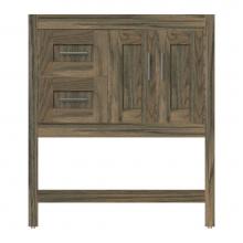 Strasser Woodenwork 54-189 - 30 X 18.5 X 34.5 Alki Spa Vanity Shaker Dusky Oak Lh
