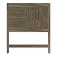 Strasser Woodenwork 54-204 - 30 X 21 X 34.5 Alki Spa Vanity Slab Dusky Oak Lh