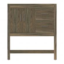 Strasser Woodenwork 59-538 - 30 X 18.5 X 34.5 Alki Spa Vanity Tiered Miter Dusky Oak Rh