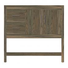 Strasser Woodenwork 59-546 - 36 X 21 X 34.5 Alki Spa Vanity Tiered Miter Dusky Oak Lh