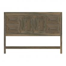 Strasser Woodenwork 54-459 - 48 X 18.5 X 34.5 Alki Spa Vanity Deco Miter Dusky Oak Sb