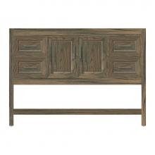 Strasser Woodenwork 54-460 - 48 X 18.5 X 34.5 Alki Spa Vanity Ogee Miter Dusky Oak Sb