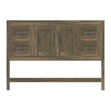 Strasser Woodenwork 54-465 - 48 X 21 X 34.5 Alki Spa Vanity Shaker Dusky Oak Sb