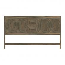 Strasser Woodenwork 54-467 - 60 X 18.5 X 34.5 Alki Spa Vanity Deco Miter Dusky Oak Db