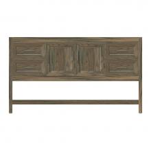 Strasser Woodenwork 54-522 - 60 X 21 X 34.5 Alki Spa Vanity Ogee Miter Dusky Oak Sb