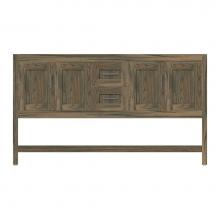 Strasser Woodenwork 54-471 - 60 X 18.5 X 34.5 Alki Spa Vanity Shaker Dusky Oak Db