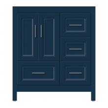Strasser Woodenwork 58-768 - 30 X 18.5 X 34.5 Alki Essence Vanity Ogee Miter Lapis Night Rh