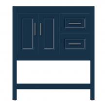 Strasser Woodenwork 58-820 - 30 X 21 X 34.5 Alki Spa Vanity Ogee Miter Lapis Night Rh