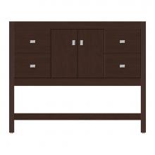 Strasser Woodenwork 58-999 - 42 X 21 X 34.5 Alki Spa Vanity Tiered Miter Choc Cherry Sb