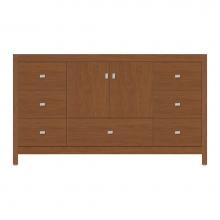 Strasser Woodenwork 59-327 - 60 X 21 X 34.5 Alki Essence Vanity Tiered Miter Cinn Cherry Sb