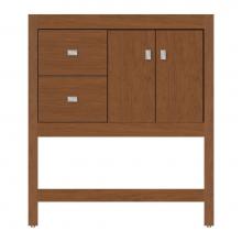 Strasser Woodenwork 59-372 - 30 X 21 X 34.5 Alki Spa Vanity Tiered Miter Cinn Cherry Lh