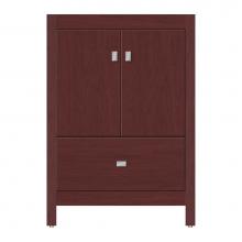 Strasser Woodenwork 59-407 - 24 X 21 X 34.5 Alki Essence Vanity Tiered Miter Dk Cherry Std