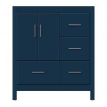 Strasser Woodenwork 59-569 - 30 X 21 X 34.5 Alki Essence Vanity Tiered Miter Lapis Night Rh