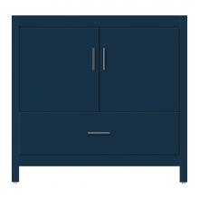 Strasser Woodenwork 59-575 - 36 X 21 X 34.5 Alki Essence Vanity Tiered Miter Lapis Night Std