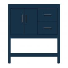 Strasser Woodenwork 59-617 - 30 X 21 X 34.5 Alki Spa Vanity Tiered Miter Lapis Night Rh