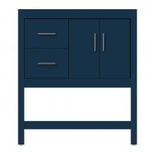 Strasser Woodenwork 59-622 - 30 X 18.5 X 34.5 Alki Spa Vanity Tiered Miter Lapis Night Lh