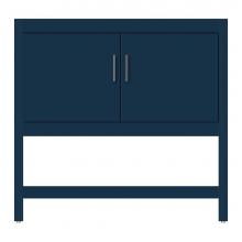 Strasser Woodenwork 59-623 - 36 X 21 X 34.5 Alki Spa Vanity Tiered Miter Lapis Night Std