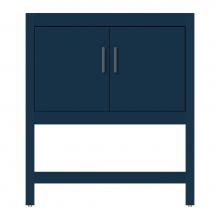 Strasser Woodenwork 59-625 - 30 X 21 X 34.5 Alki Spa Vanity Tiered Miter Lapis Night Std