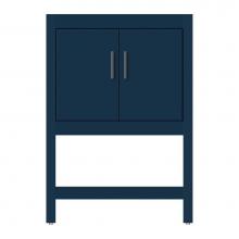 Strasser Woodenwork 59-628 - 24 X 18.5 X 34.5 Alki Spa Vanity Tiered Miter Lapis Night Std