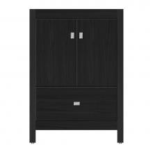 Strasser Woodenwork 59-655 - 24 X 21 X 34.5 Alki Essence Vanity Tiered Miter Midnight Oak Std