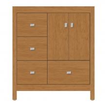 Strasser Woodenwork 59-732 - 30 X 21 X 34.5 Alki Essence Vanity Tiered Miter Nat Cherry Lh