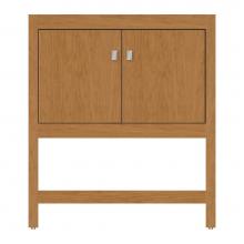 Strasser Woodenwork 59-789 - 30 X 21 X 34.5 Alki Spa Vanity Tiered Miter Nat Cherry Std