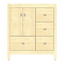 Strasser Woodenwork 59-814 - 30 X 18.5 X 34.5 Alki Essence Vanity Tiered Miter Nat Maple Rh