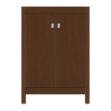 Strasser Woodenwork 70-982 - 24 X 18.5 X 34.5 Alki View Vanity Tiered Miter Pecan Cherry Std