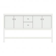 Strasser Woodenwork 71-098 - 60 X 21 X 34.5 Alki Spa Vanity Tiered Miter Powder Grey Db