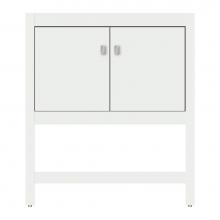 Strasser Woodenwork 71-230 - 30 X 21 X 34.5 Alki Spa Vanity Tiered Miter Powder Grey Std