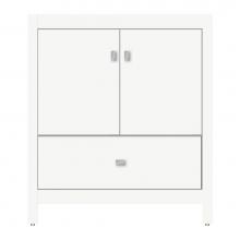 Strasser Woodenwork 71-508 - 30 X 18.5 X 34.5 Alki Essence Vanity Tiered Miter Sat White Std
