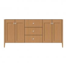 Strasser Woodenwork 71-919 - 72 X 21.5 X 34.5 Newhalem Vanity Slab Nat Oak Db