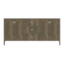 Strasser Woodenwork 71-923 - 72 X 21.5 X 34.5 Newhalem Vanity Slab Dusky Oak Db