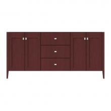 Strasser Woodenwork 71-942 - 72 X 19 X 34.5 Newhalem Vanity Slab Dk Cherry Db