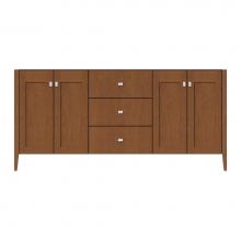 Strasser Woodenwork 71-925 - 72 X 21.5 X 34.5 Newhalem Vanity Slab Cinn Cherry Db