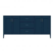 Strasser Woodenwork 71-928 - 72 X 21 X 34.5 Newhalem Vanity Slab Lapis Night Db