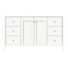 Strasser Woodenwork 71-982 - 60 X 19 X 34.5 Newhalem Vanity Slab Sat White Sb